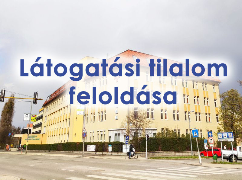 Cikkhez tartozó kép: Látogatási tilalom feloldása, 2021. 05. 21.